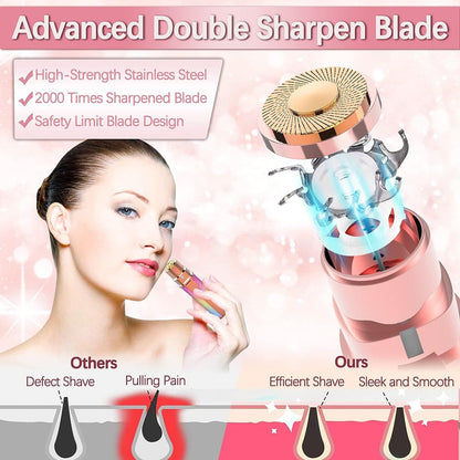 Flawless 2-in-1 Eyebrow & Facial Hair Remover